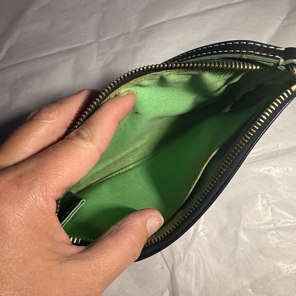 Dooney & Bourke Purple and Black Wristlet Haunted Mansion Disney Parks - Picture 10 of 13